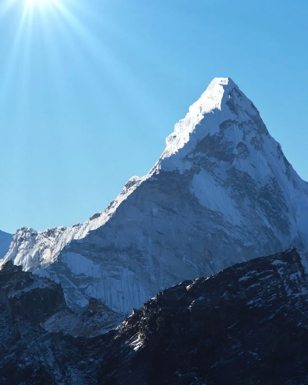 ヒマラヤ山脈の風景